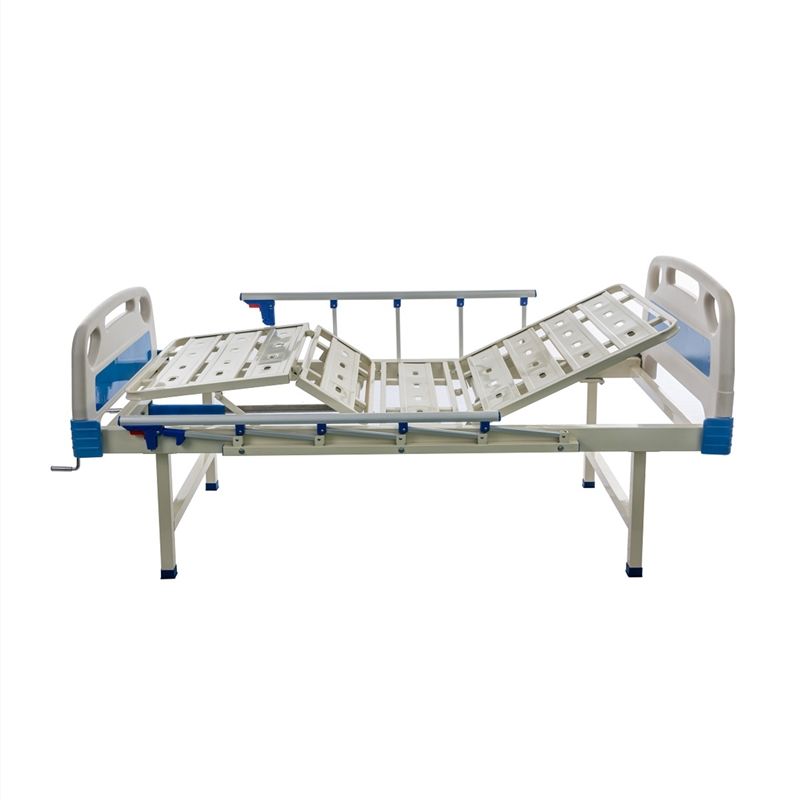 Thiết bị nội thất Bệnh viện Bán nóng Sức khỏe Chăm sóc sức khỏe 2 Hướng dẫn sử dụng Crank Hai chức năng Giá giường y tế cho người già