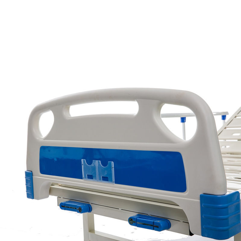 Thiết bị nội thất Bệnh viện Bán nóng Sức khỏe Chăm sóc sức khỏe 2 Hướng dẫn sử dụng Crank Hai chức năng Giá giường y tế cho người già