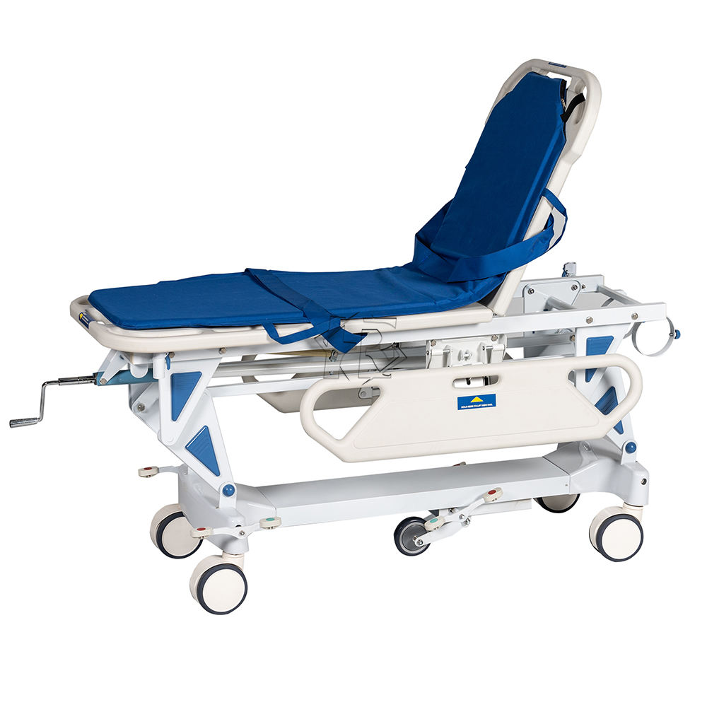 Bệnh viện bệnh nhân vận chuyển xe đẩy giường bệnh nhân cáng bệnh nhân