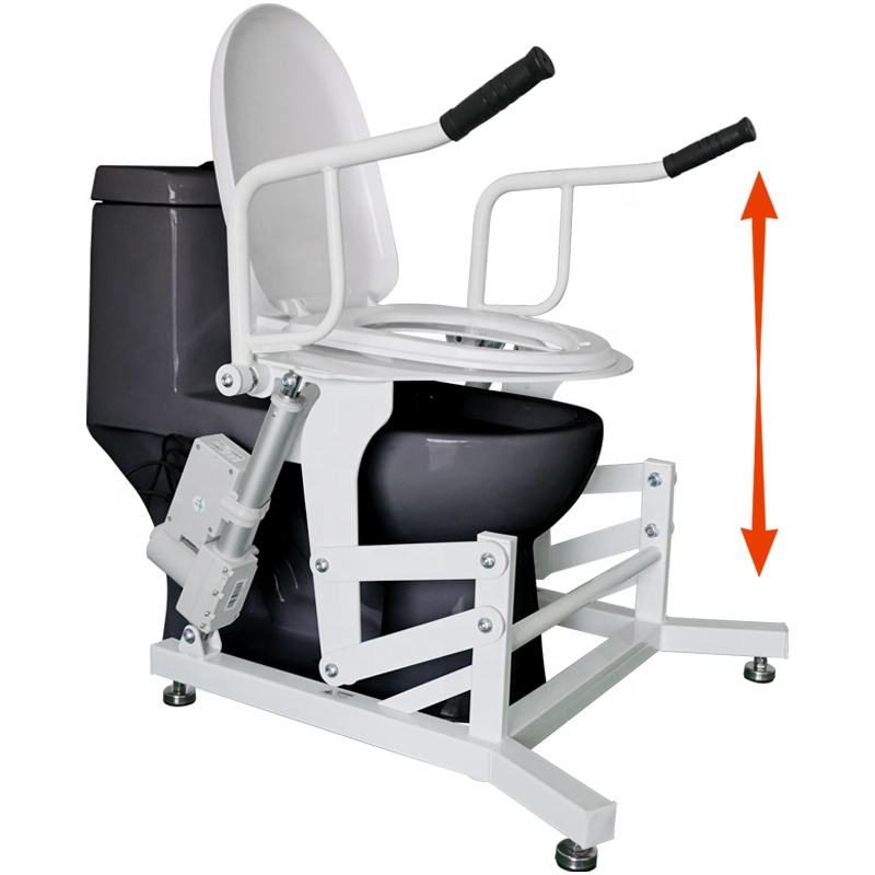 Langes sang trọng Deluxe Commode Ghế Lifts cho người già bị tàn tật