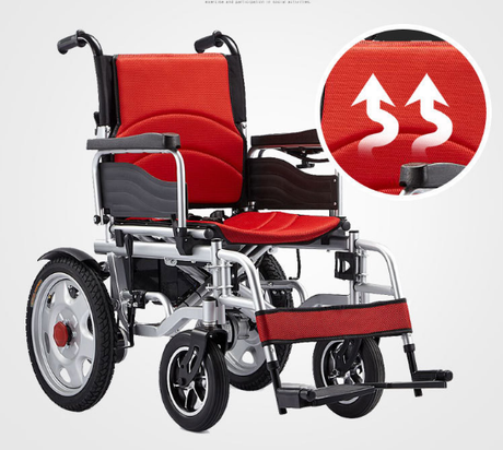 Gấp xe lăn điện cho người già
