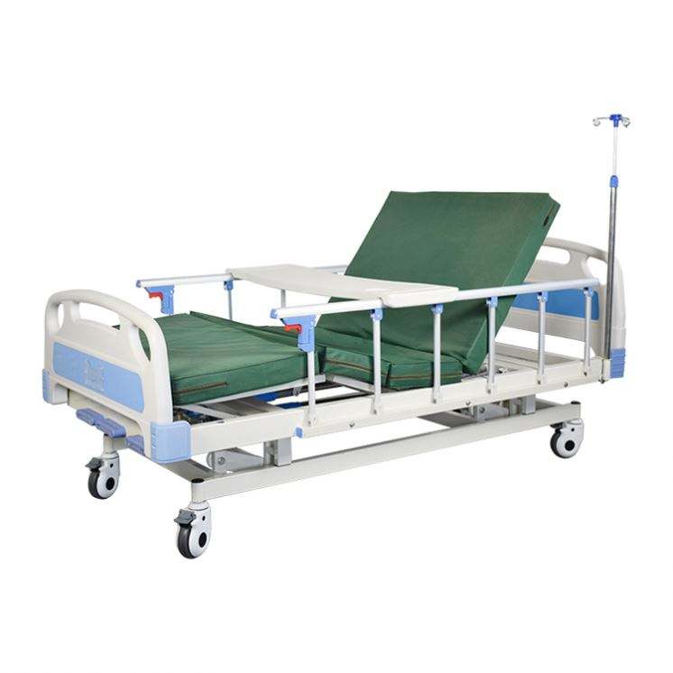 Được sản xuất tại Trung Quốc 3 Hướng dẫn tay quay ICU Bệnh nhân y tế Bệnh nhân điều dưỡng Bệnh nhân Bed được sử dụng cho bệnh viện và phòng khám