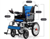 Gấp xe lăn điện cho người già
