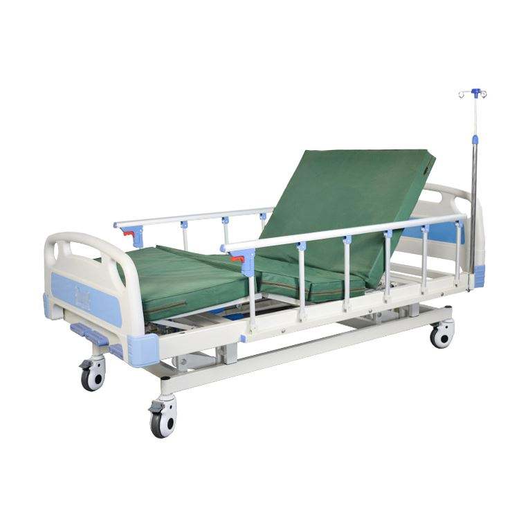 Được sản xuất tại Trung Quốc 3 Hướng dẫn tay quay ICU Bệnh nhân y tế Bệnh nhân điều dưỡng Bệnh nhân Bed được sử dụng cho bệnh viện và phòng khám