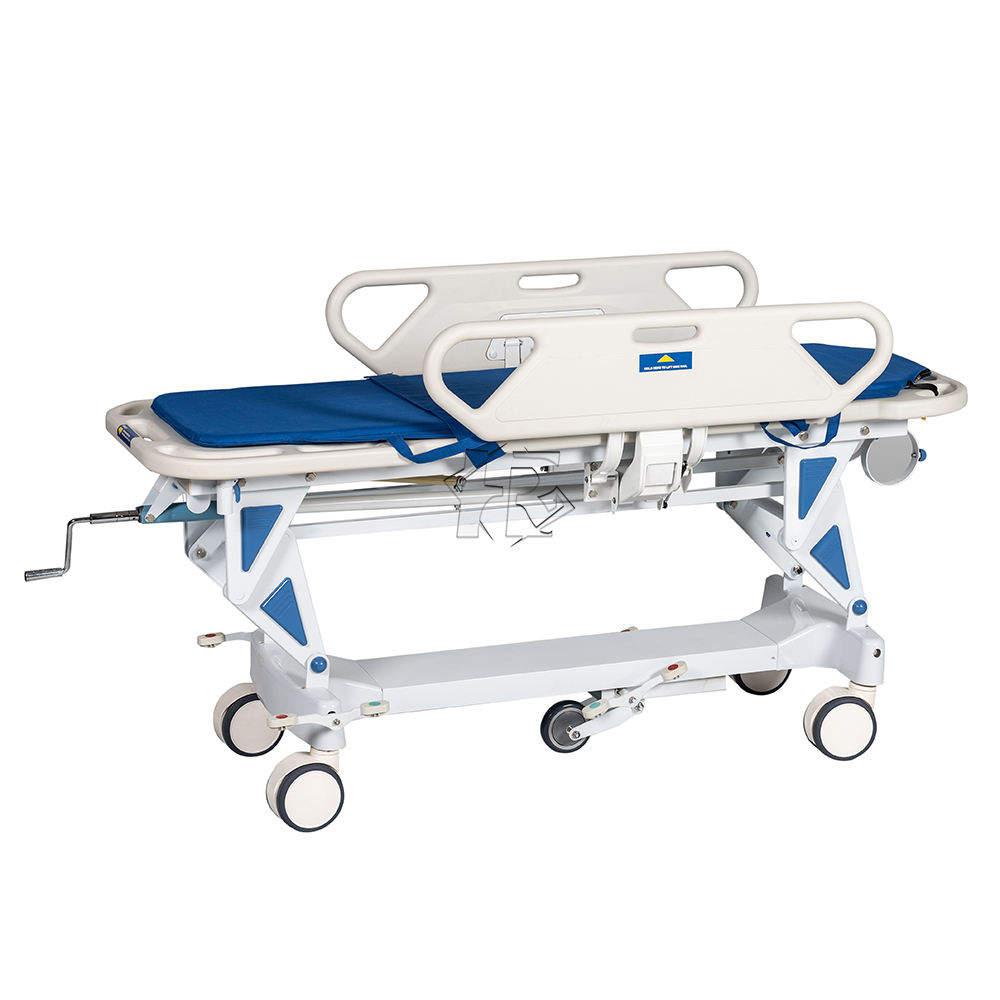 Bệnh viện bệnh nhân vận chuyển xe đẩy giường bệnh nhân cáng bệnh nhân
