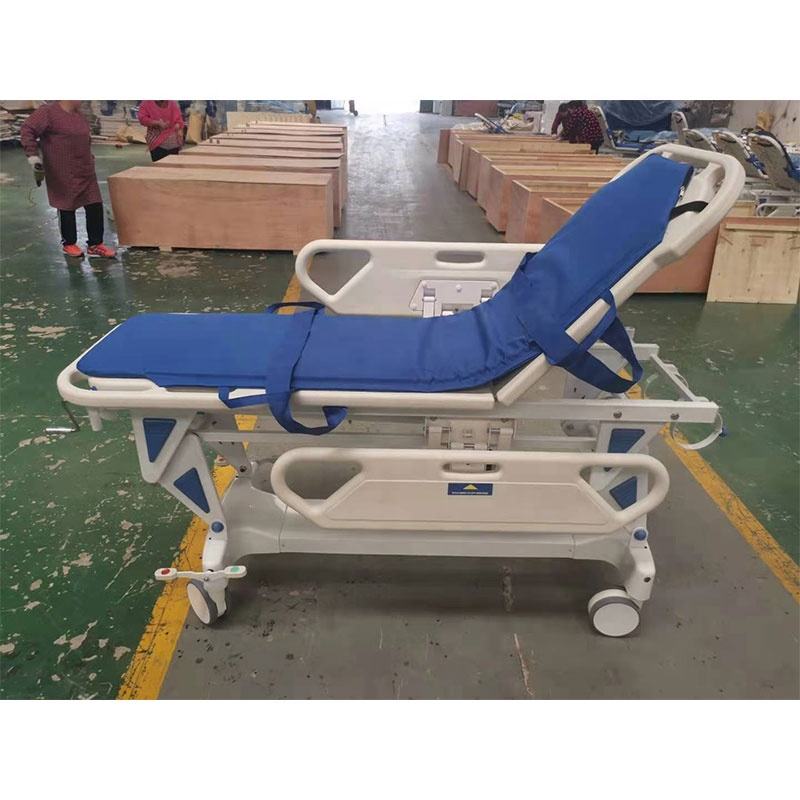 Bệnh nhân bệnh nhân hoạt động Chiều cao điều chỉnh chuyển nhượng giường cáng khẩn cấp xe củng cố xe cứu hộ abs
