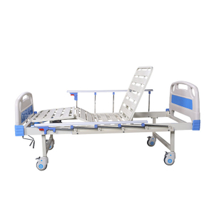 Đồ nội thất y tế Hai tay quay có thể điều chỉnh Giường y tế 2 Chức năng Bệnh viện Bệnh viện Bệnh viện