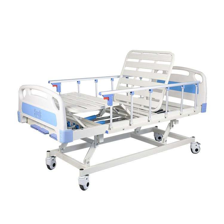 Được sản xuất tại Trung Quốc 3 Hướng dẫn tay quay ICU Bệnh nhân y tế Bệnh nhân điều dưỡng Bệnh nhân Bed được sử dụng cho bệnh viện và phòng khám