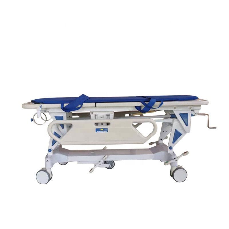 Bệnh nhân bệnh nhân hoạt động Chiều cao điều chỉnh chuyển nhượng giường cáng khẩn cấp xe củng cố xe cứu hộ abs