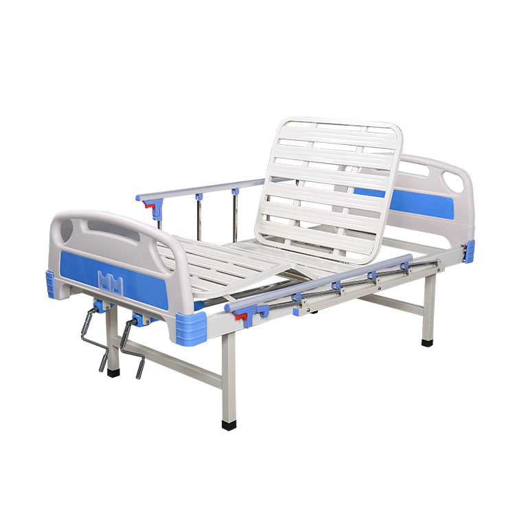 Đồ nội thất y tế Hai tay quay có thể điều chỉnh Giường y tế 2 Chức năng Bệnh viện Bệnh viện Bệnh viện