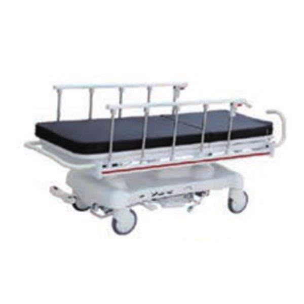 Thiết bị y tế Hướng dẫn sử dụng Thép không gỉ Bệnh viện di động đã sử dụng xe cứu thương Gurney