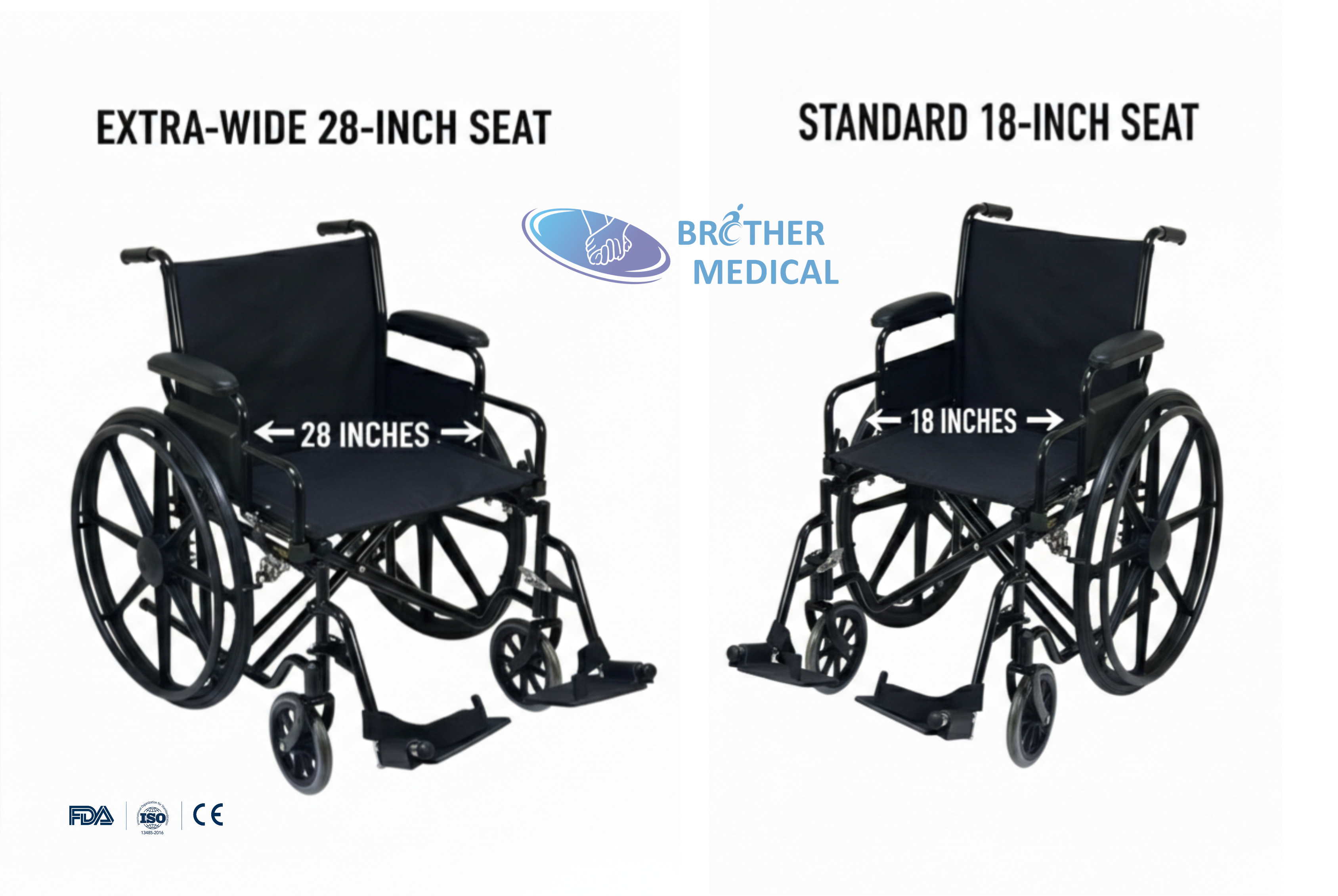 So s&aacute;nh chiều rộng ghế 4613, chiều rộng t&ugrave;y chỉnh tăng l&ecirc;n 28 inch, khả năng chịu tải