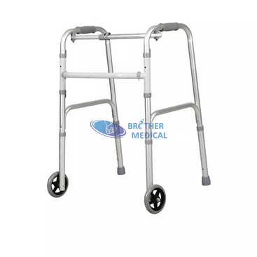 BME 812 Bộ Walker nhẹ có thể gập nhẹ bằng nhôm với bánh xe