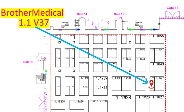Đếm ngược cuối cùng tham gia Brother Medical tại Bản sao công bằng Thiết bị Y tế Quốc tế Trung Quốc lần thứ 91