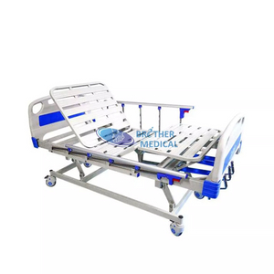 Được sản xuất tại Trung Quốc 3 Hướng dẫn tay quay ICU Bệnh nhân y tế Bệnh nhân điều dưỡng Bệnh nhân Bed được sử dụng cho bệnh viện và phòng khám