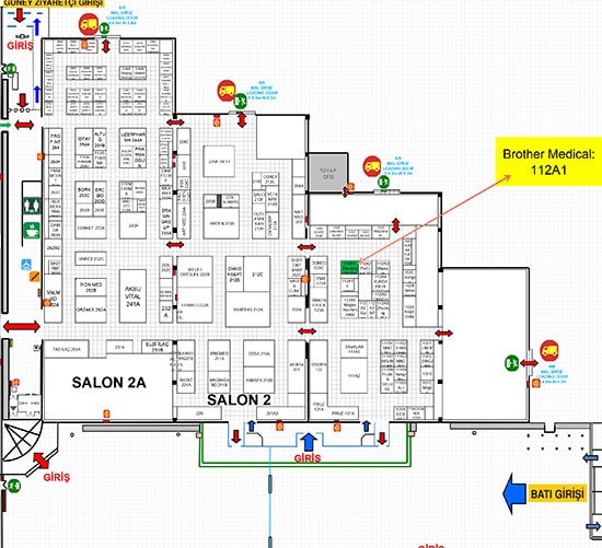 Chú ý! Anh tại vị trí gian hàng mới tại expomed
