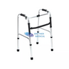 Xe tập đi phục hồi chức năng có thể điều chỉnh độ cao có ghế ngồi cho người cao tuổi