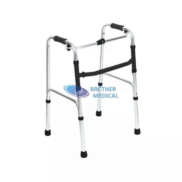 Xe tập đi phục hồi chức năng có thể điều chỉnh độ cao có ghế ngồi cho người cao tuổi