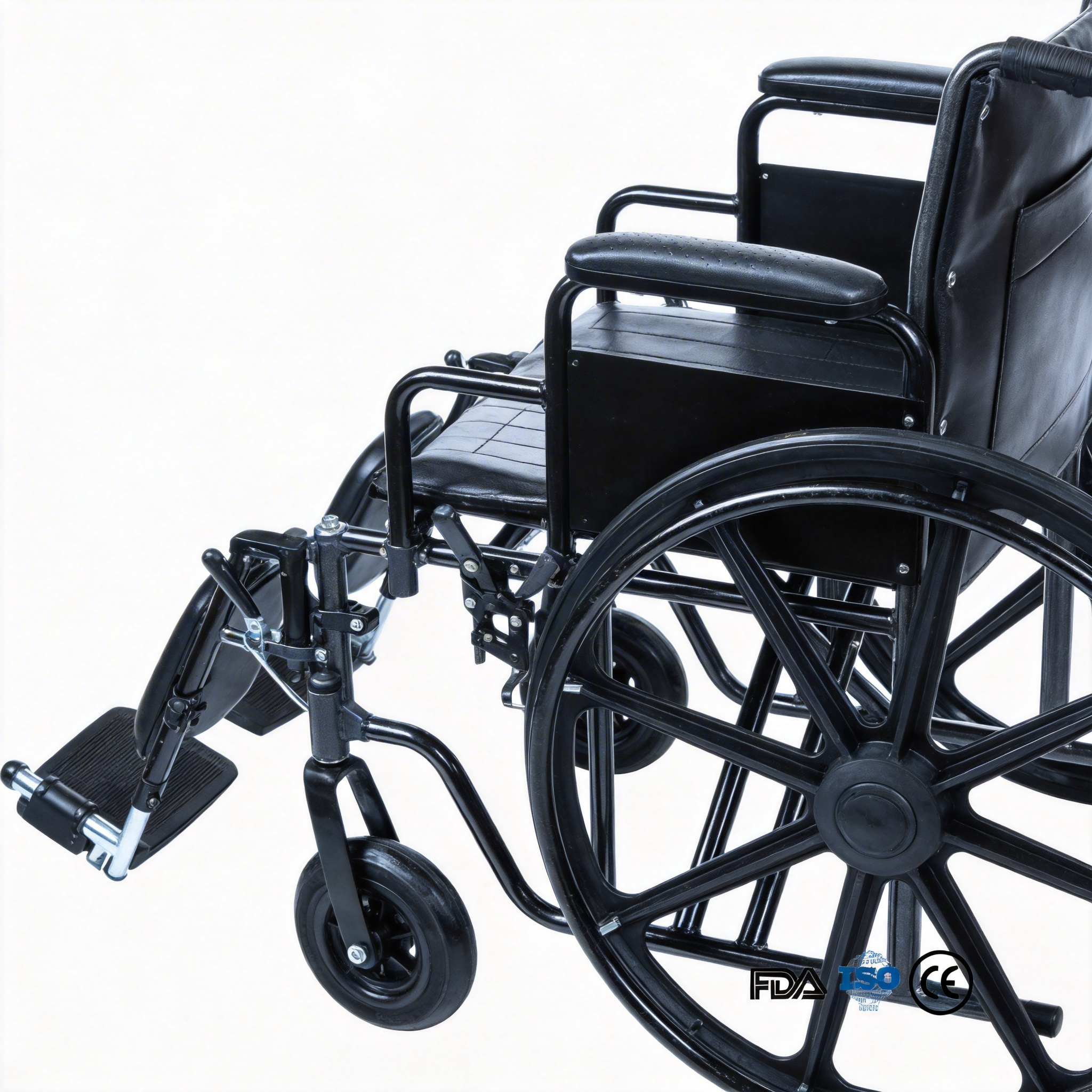Xe lăn bằng tay công suất cao 28 inch BME4618 | Tải tối đa 500 LBS