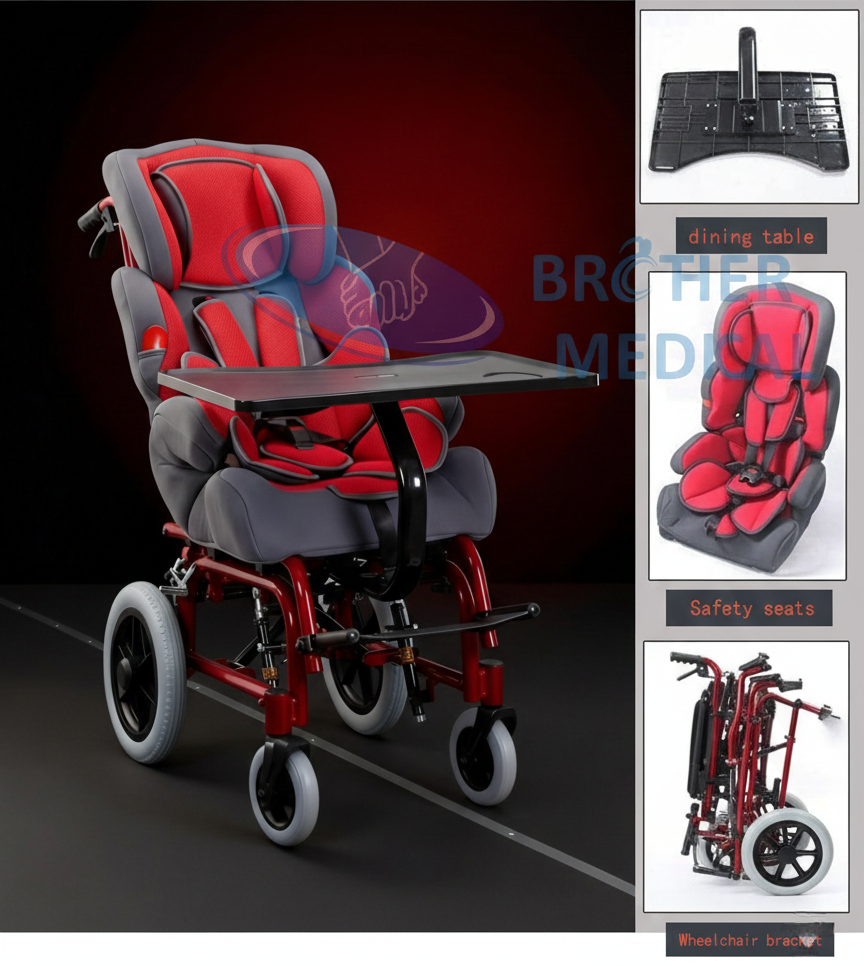 Nội dung giao h&agrave;ng của Brother Medical d&agrave;nh cho xe lăn bại n&atilde;o bao gồm g&oacute;i phụ t&ugrave;ng thay thế (bao gồm đệm ngồi, kh&oacute;a điều chỉnh, v.v.) được cung cấp miễn ph&iacute; k&egrave;m theo sản phẩm.