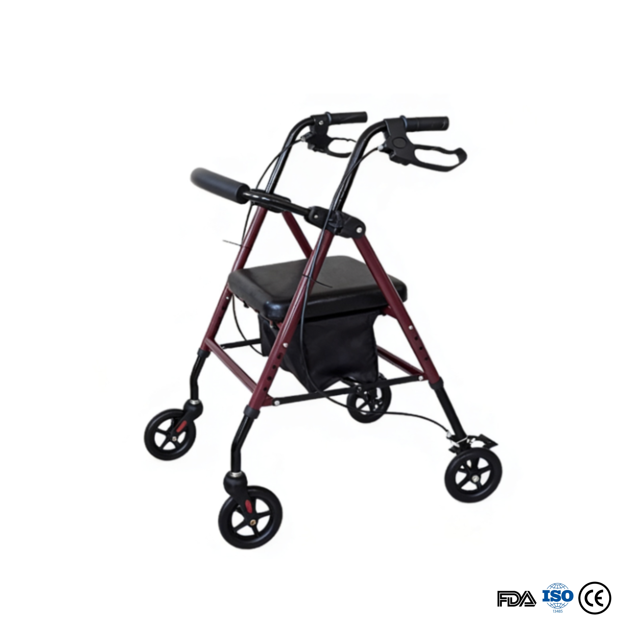 Rollator nhôm di động ngoài trời