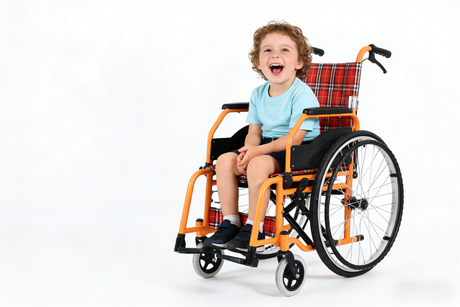 Xe lăn nhi khoa tùy chỉnh | Có thể điều chỉnh chiều cao và chiều rộng ghế cá nhân