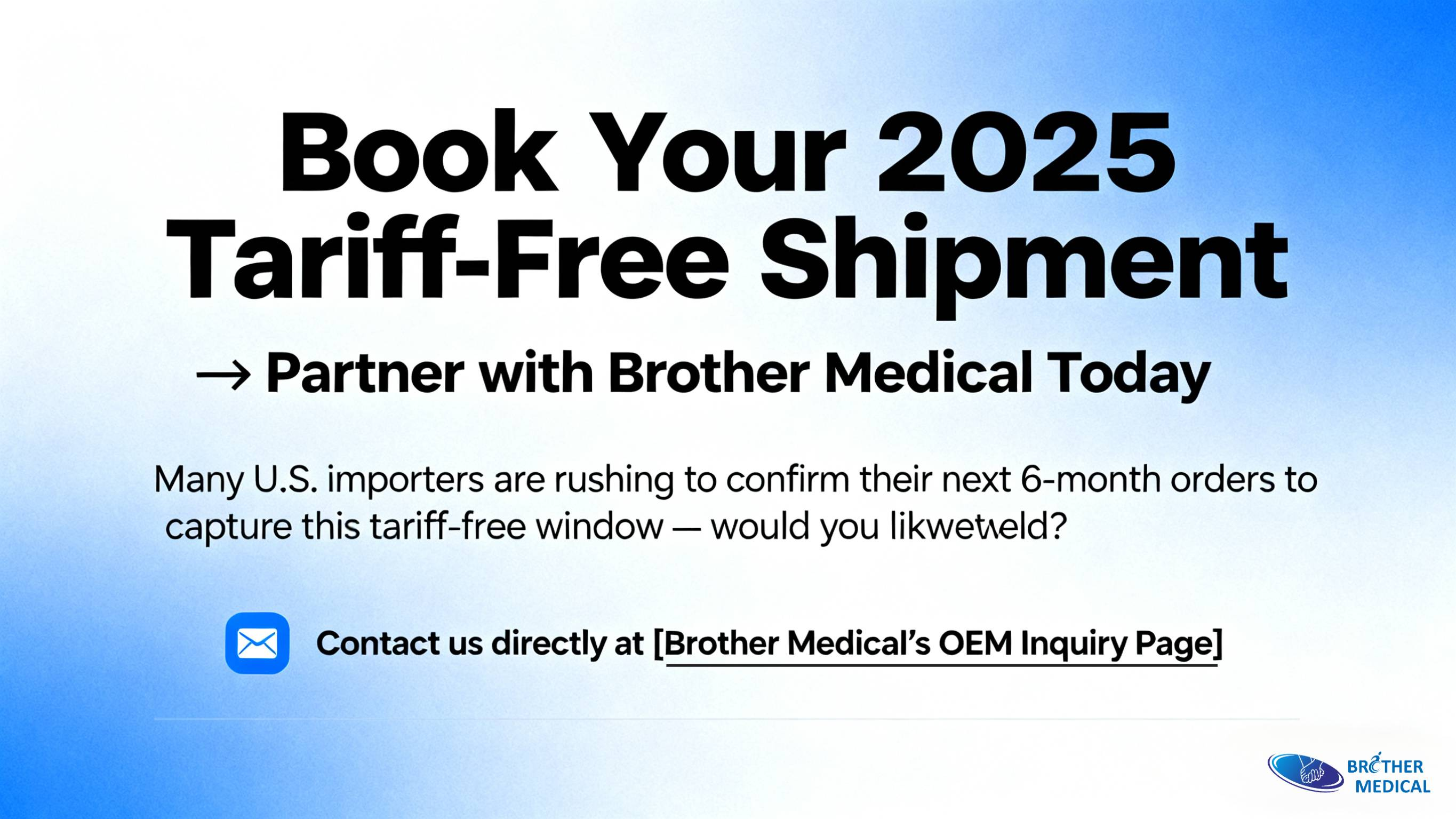 Y&ecirc;u cầu OEM của Brother Medicals