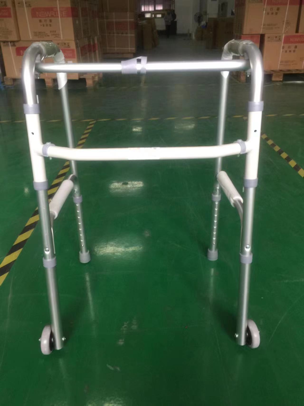 BME 812 Bộ Walker nhẹ có thể gập nhẹ bằng nhôm với bánh xe