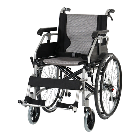 Xe lăn có thể điều chỉnh chiều cao đa chức năng bằng nhôm