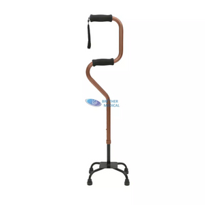 Không trượt bốn chân đi bộ cho người già
