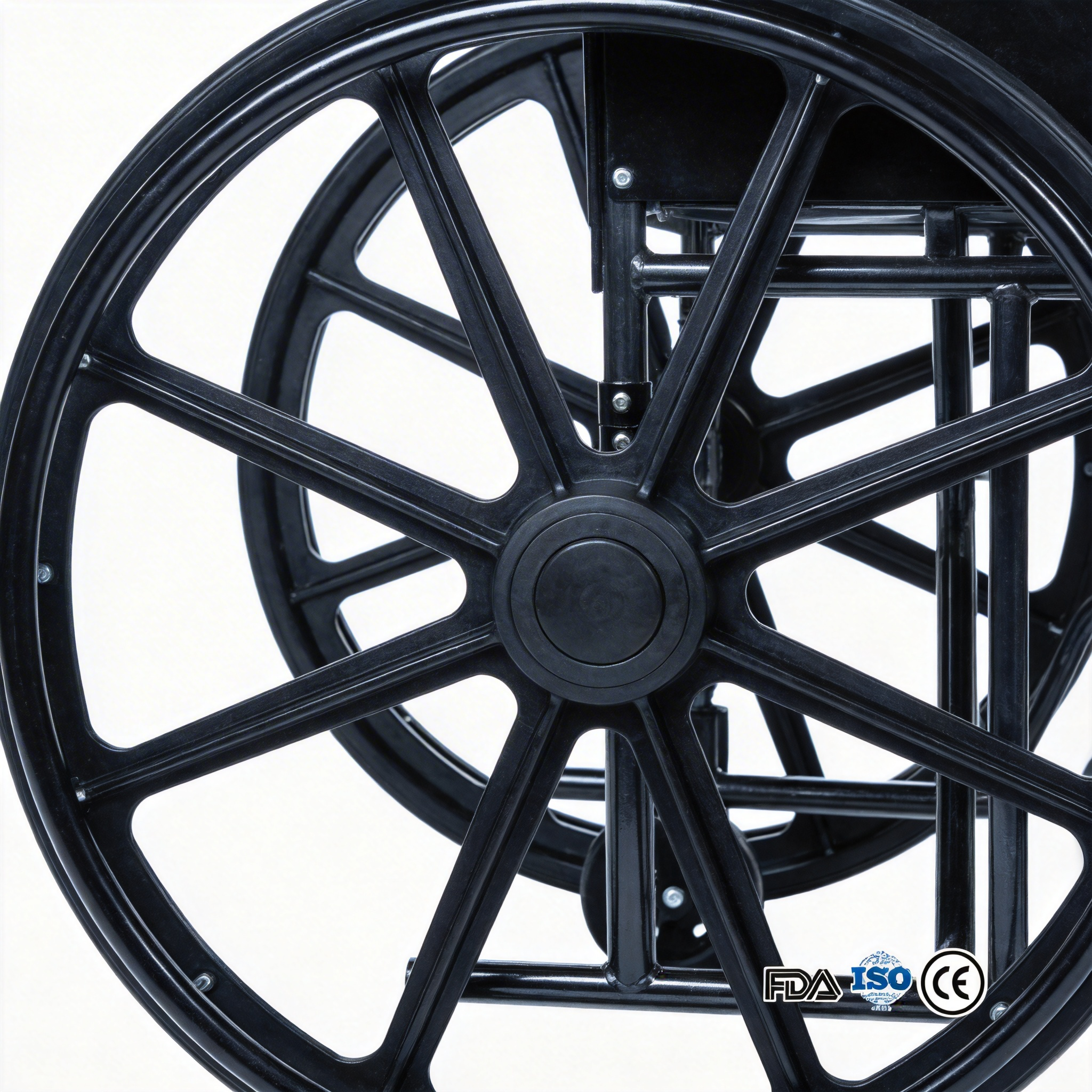 Xe lăn bằng tay công suất cao 28 inch BME4618 | Tải tối đa 500 LBS