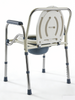  Ghế commode nhựa gấp với ghế ngồi trong nhà vệ sinh với tay vị
