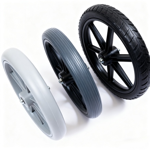 Chất liệu b&aacute;nh xe PU vs PVC vs Cao su TPR