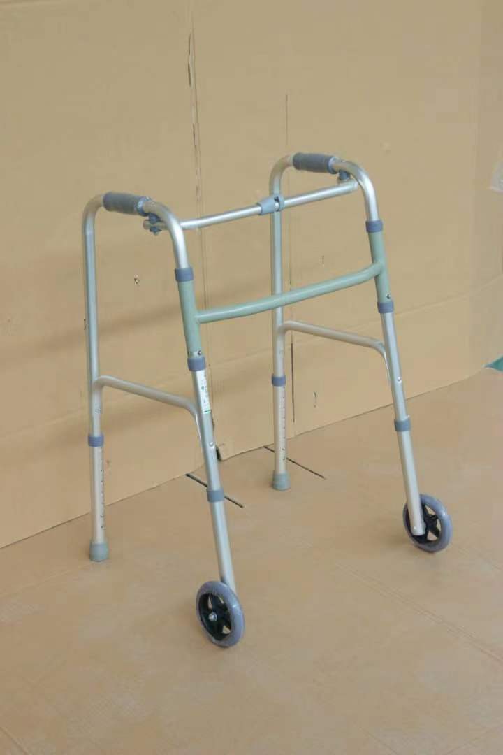 BME 812 Bộ Walker nhẹ có thể gập nhẹ bằng nhôm với bánh xe