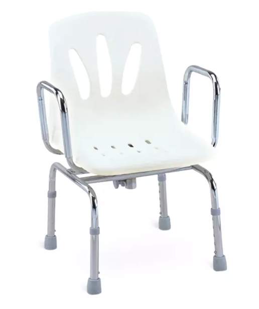 Ghế tắm hạng nặng c&oacute; khung được gia cố, ghế rộng v&agrave; tay vịn chắc chắn, được thiết kế để hỗ trợ v&agrave; an to&agrave;n tối đa khi tắm.