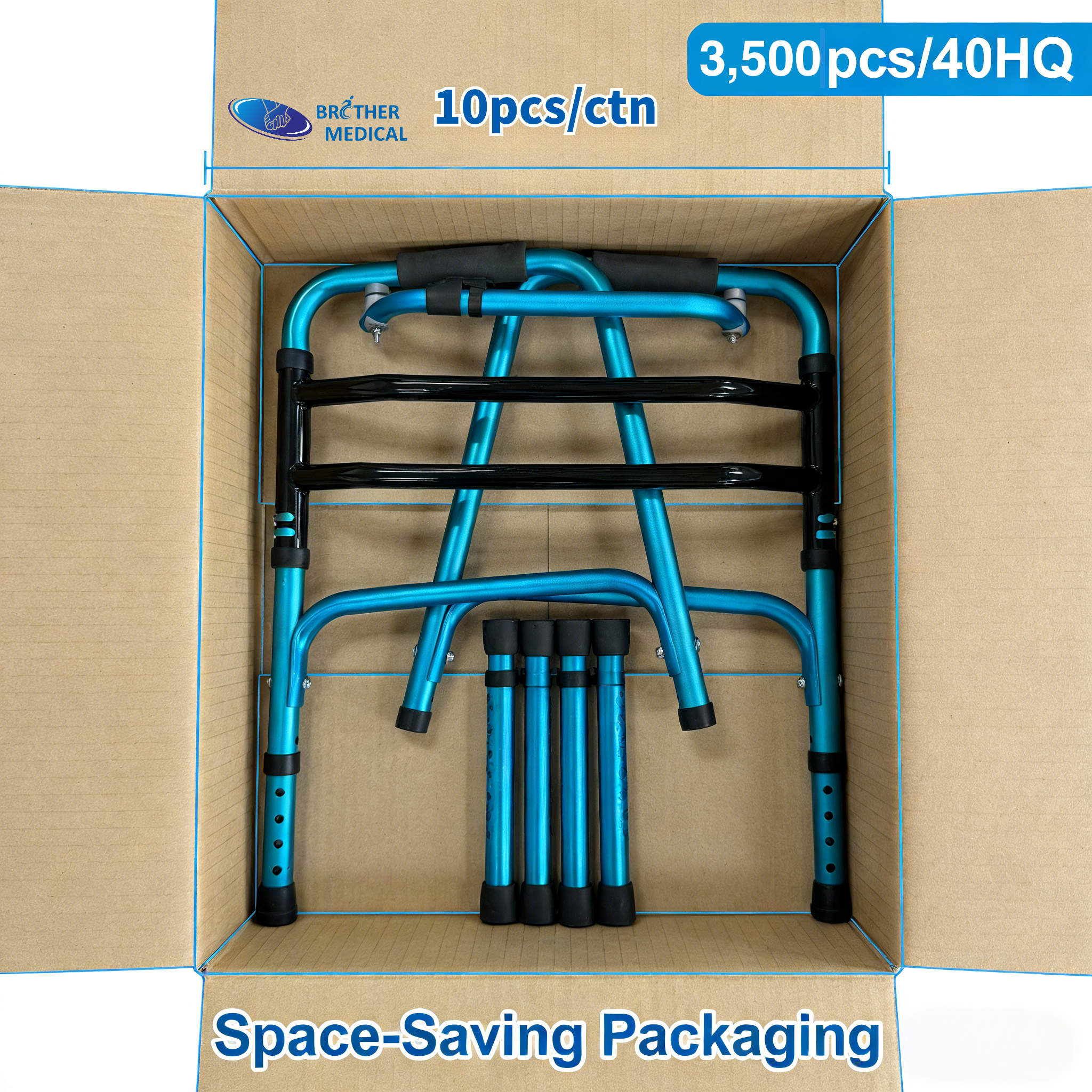 Nh&ocirc;m Walker Đ&oacute;ng g&oacute;i 10 chiếc mỗi th&ugrave;ng để tải container