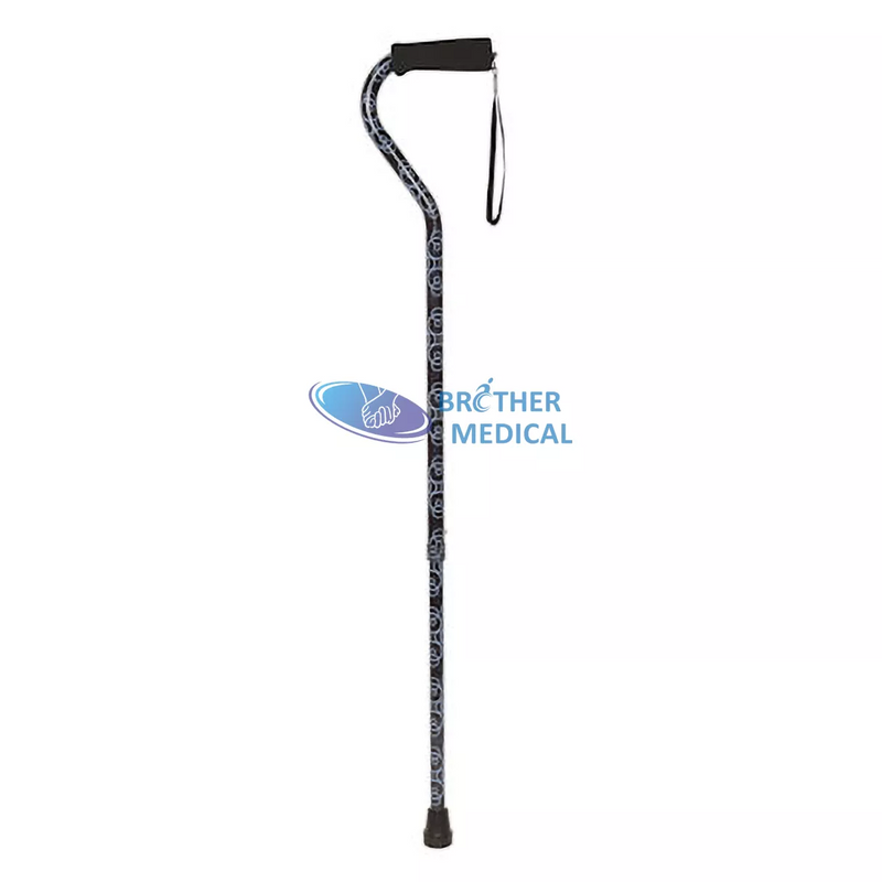 Khung nhôm đi bộ bằng bạc anodized
