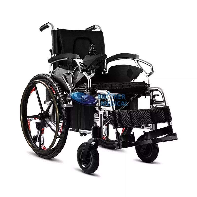 Xe lăn điện bằng nhôm cho người trẻ tuổi
