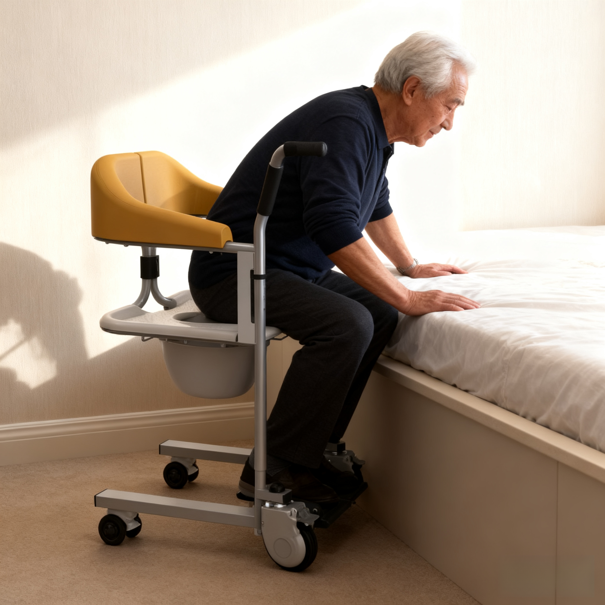 Ghế nâng bệnh nhân bằng nhôm Ghế chuyển