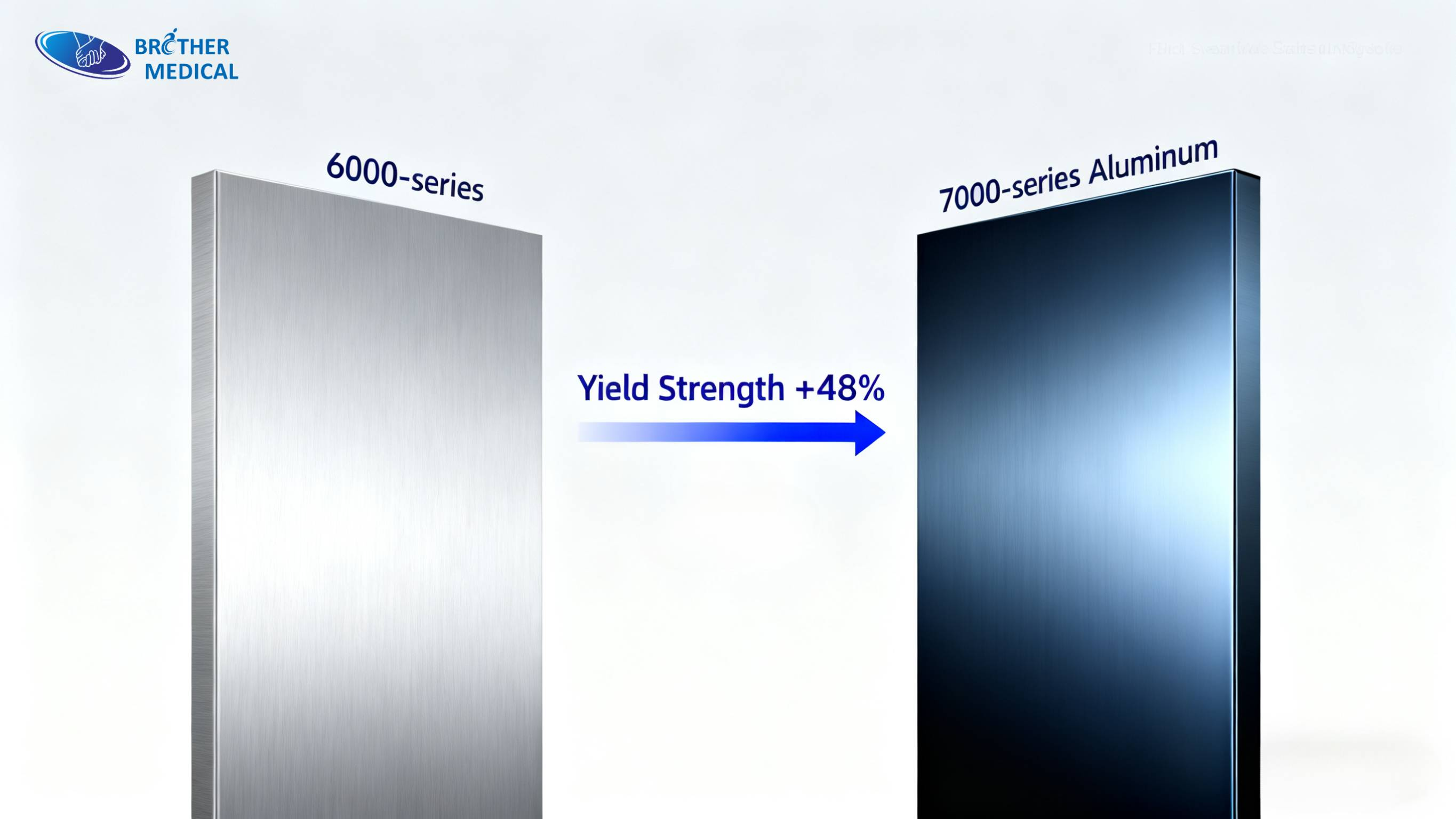 Chất liệu xe lăn 6000 Series VS 7000 Series Nh&ocirc;m