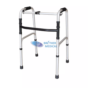 Trọng lượng gấp nhẹ Walker điều chỉnh Chiều cao điều chỉnh AID để phục hồi chức năng