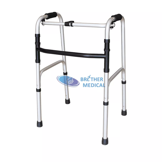 Trọng lượng gấp nhẹ Walker điều chỉnh Chiều cao điều chỉnh AID để phục hồi chức năng