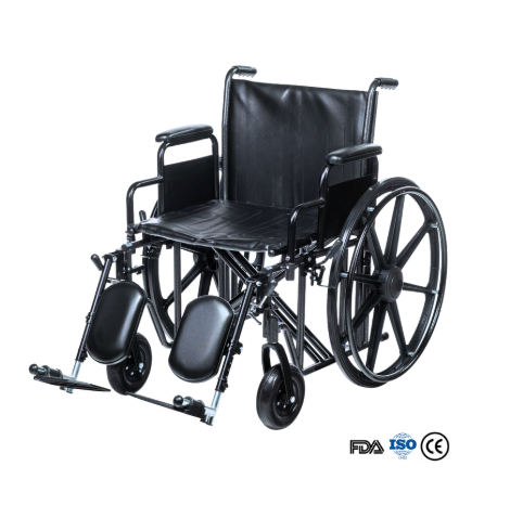 Xe lăn bằng tay công suất cao 28 inch BME4618 | Tải tối đa 500 LBS