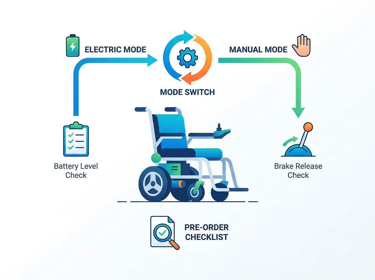 Đánh giá chế độ hướng dẫn sử dụng xe lăn điện